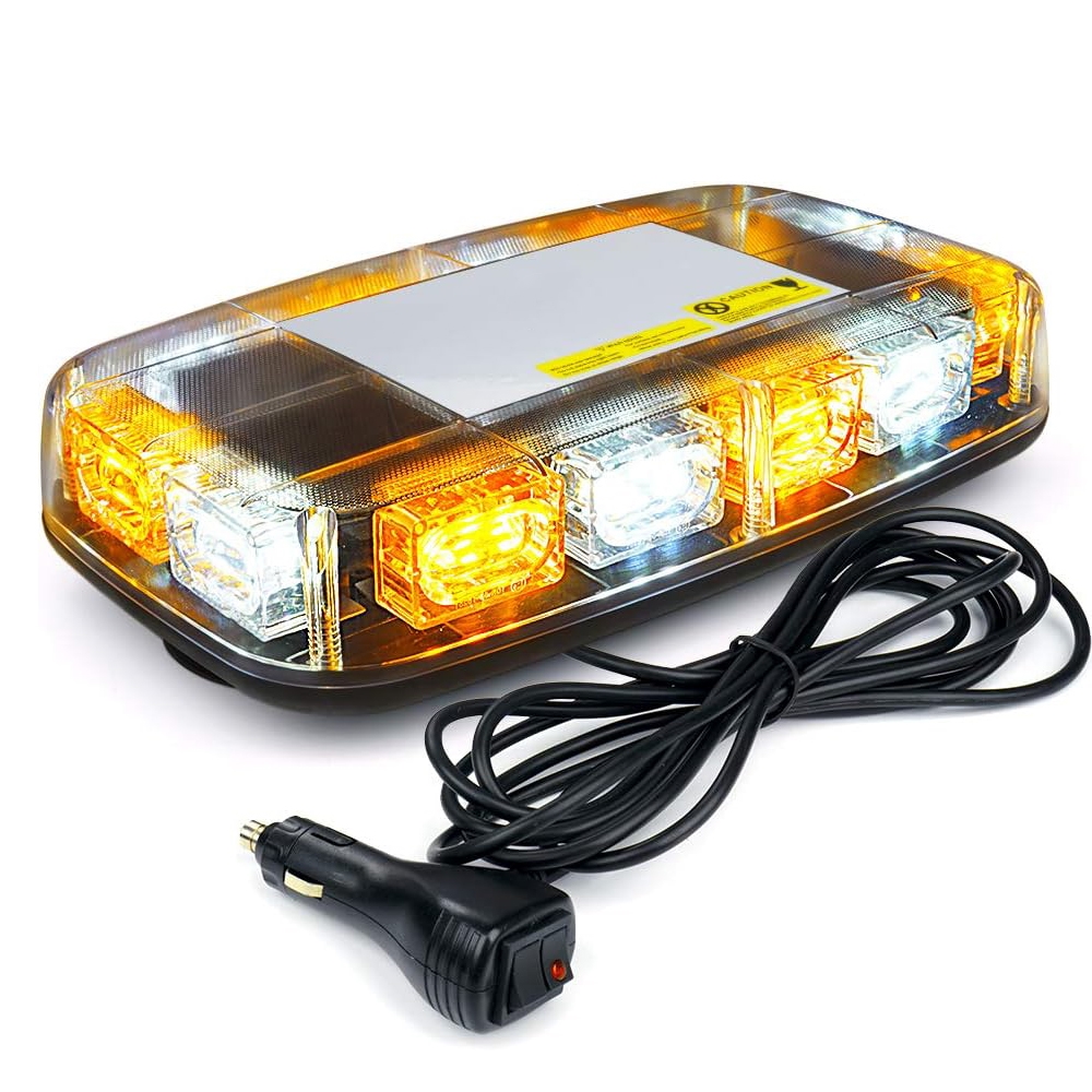 Sos Light Strobe - 48 LED Amber Car Roof Strobe