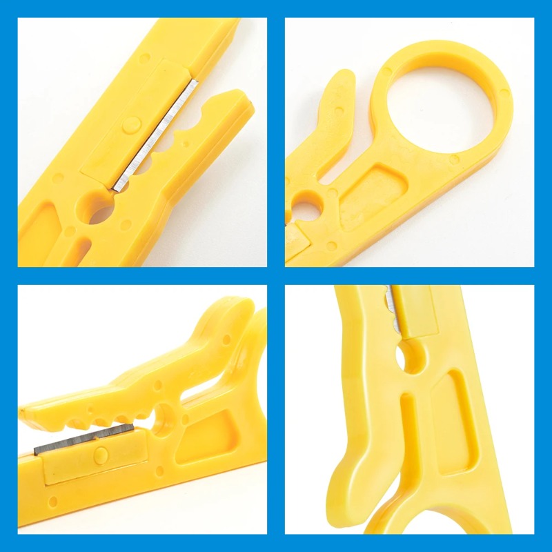 Multi Tool Plier - Cable Stripping Wire Cutter Crimping Tool