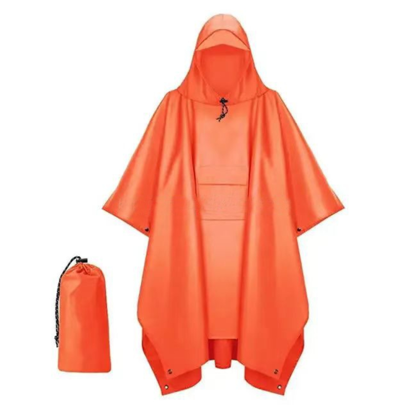 Outdoor 3 In 1  Military Rainc - Emergency Poncho Rain recension och pris