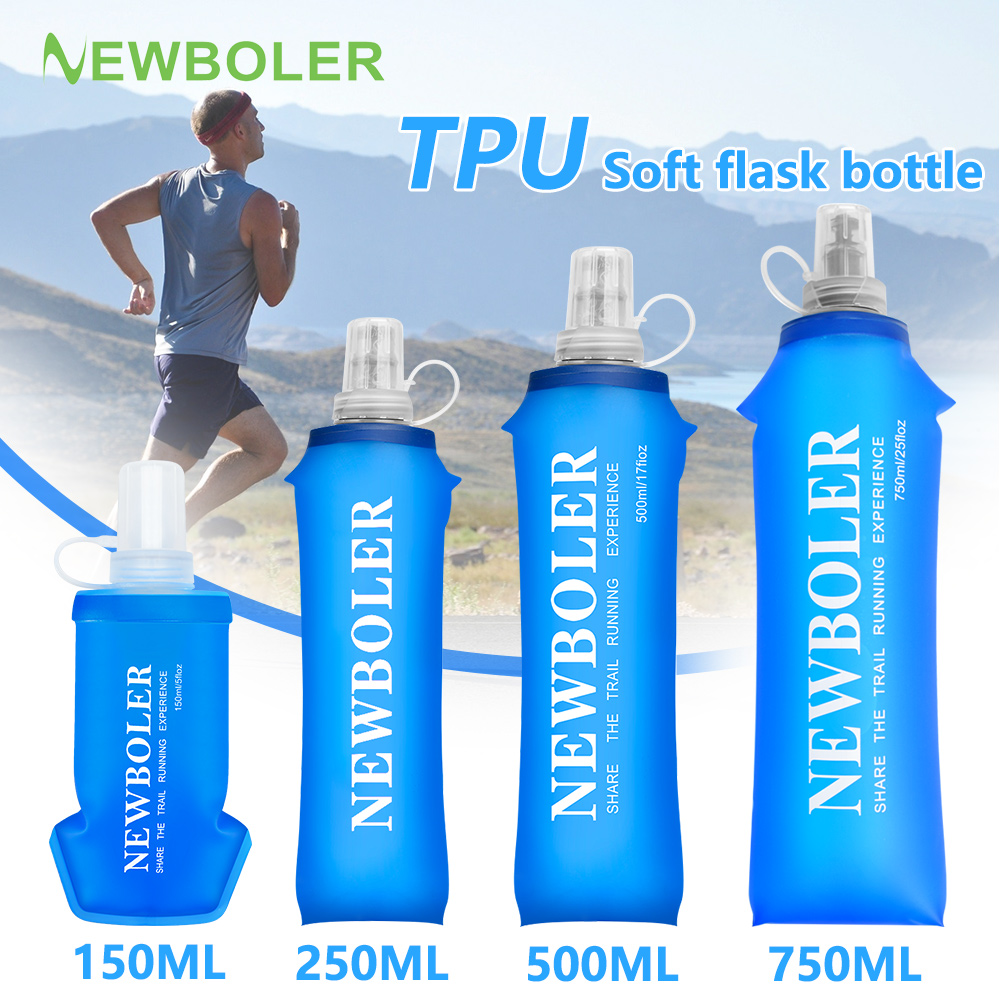 250/500/750ML Water Bottle TPU - Water Bag Collapsible recension och pris