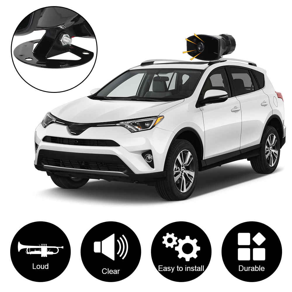 Car Warning Alarm Megaphone Bu - Emergency Whistle Loud recension och pris