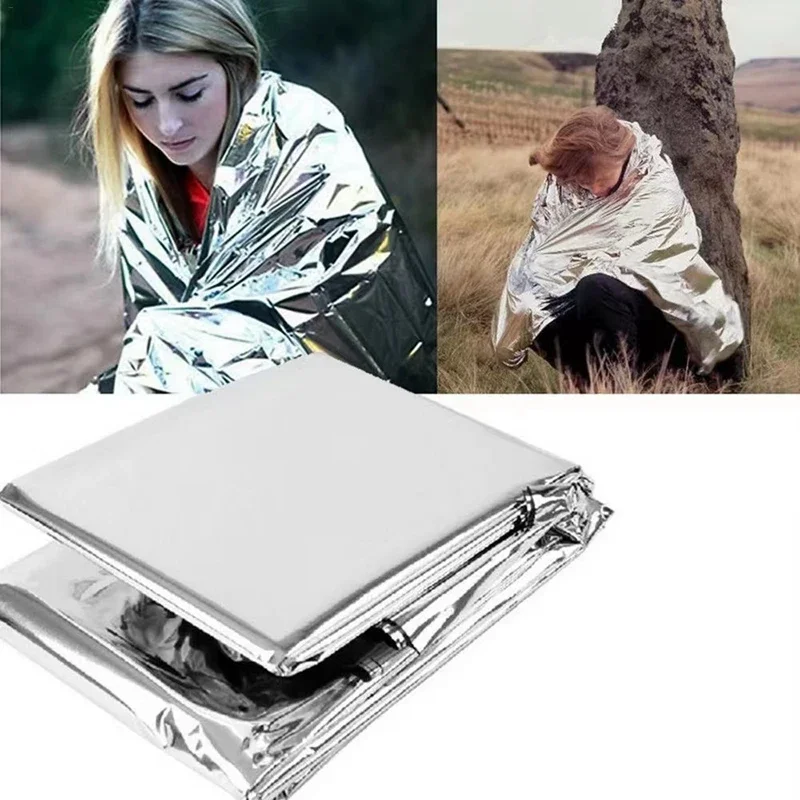 160*210cm 3 PCS Emergency Myra - Survival Blanket Reflective recension och pris