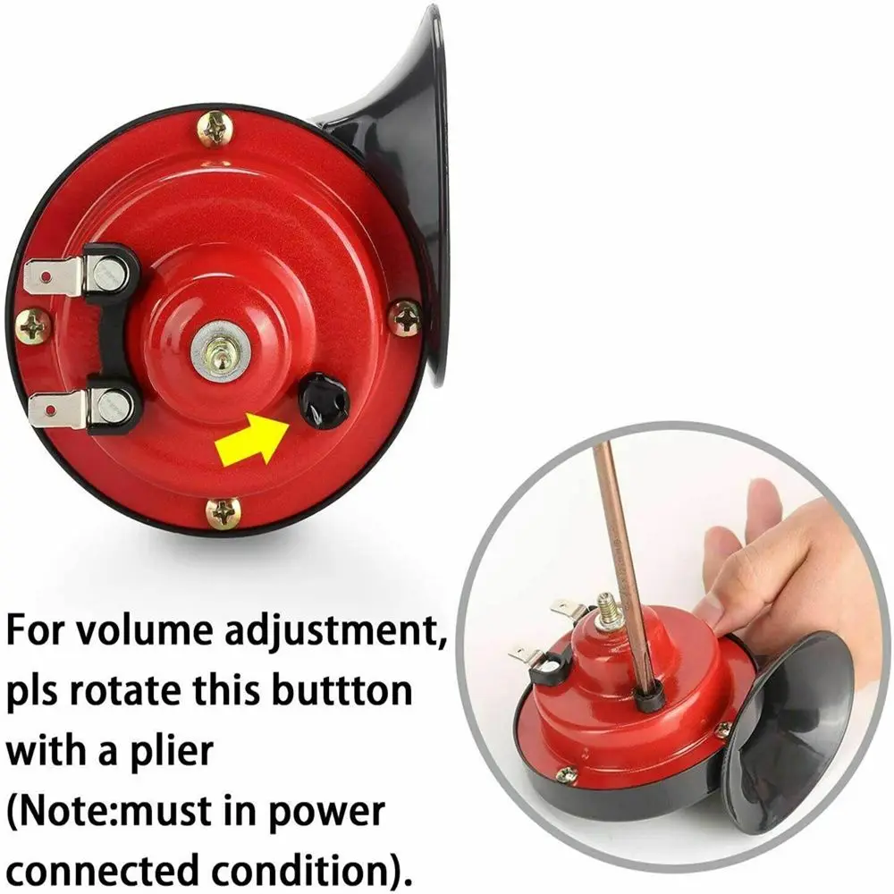 12V Loud Car Horn: 1/2Pcs 300  - Emergency Whistle Loud recension och pris