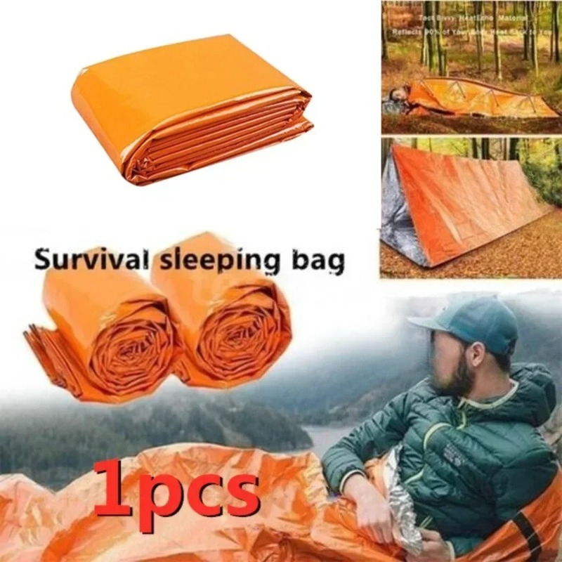 1pc PE Emergency Blanket Insul - Survival Blanket Reflective recension och pris