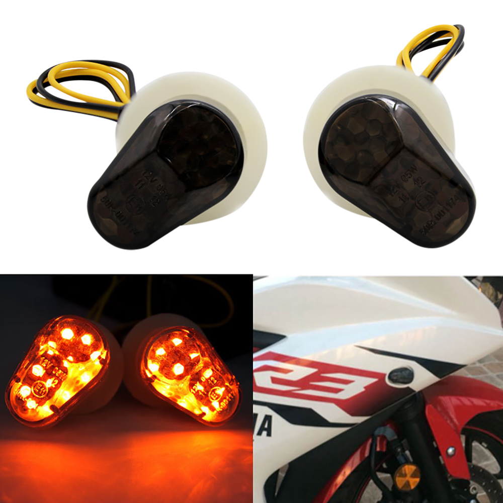 2pcs Motorcycle Turn Signals L - Sos Light Strobe recension och pris