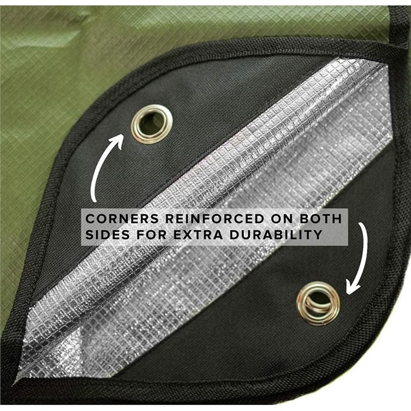 【TRAVEL ESSENTIAL】Waterproof,  - Survival Blanket Reflective recension och pris