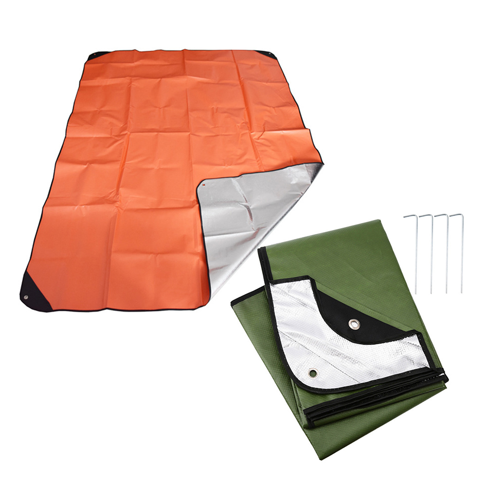 1pc Outdoor Camping Survival B - Survival Blanket Reflective recension och pris