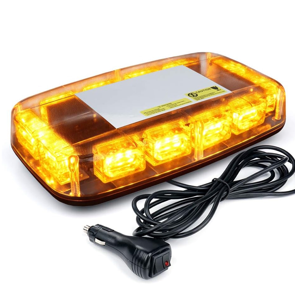 48 LED Amber Car Roof Strobe L - Sos Light Strobe recension och pris