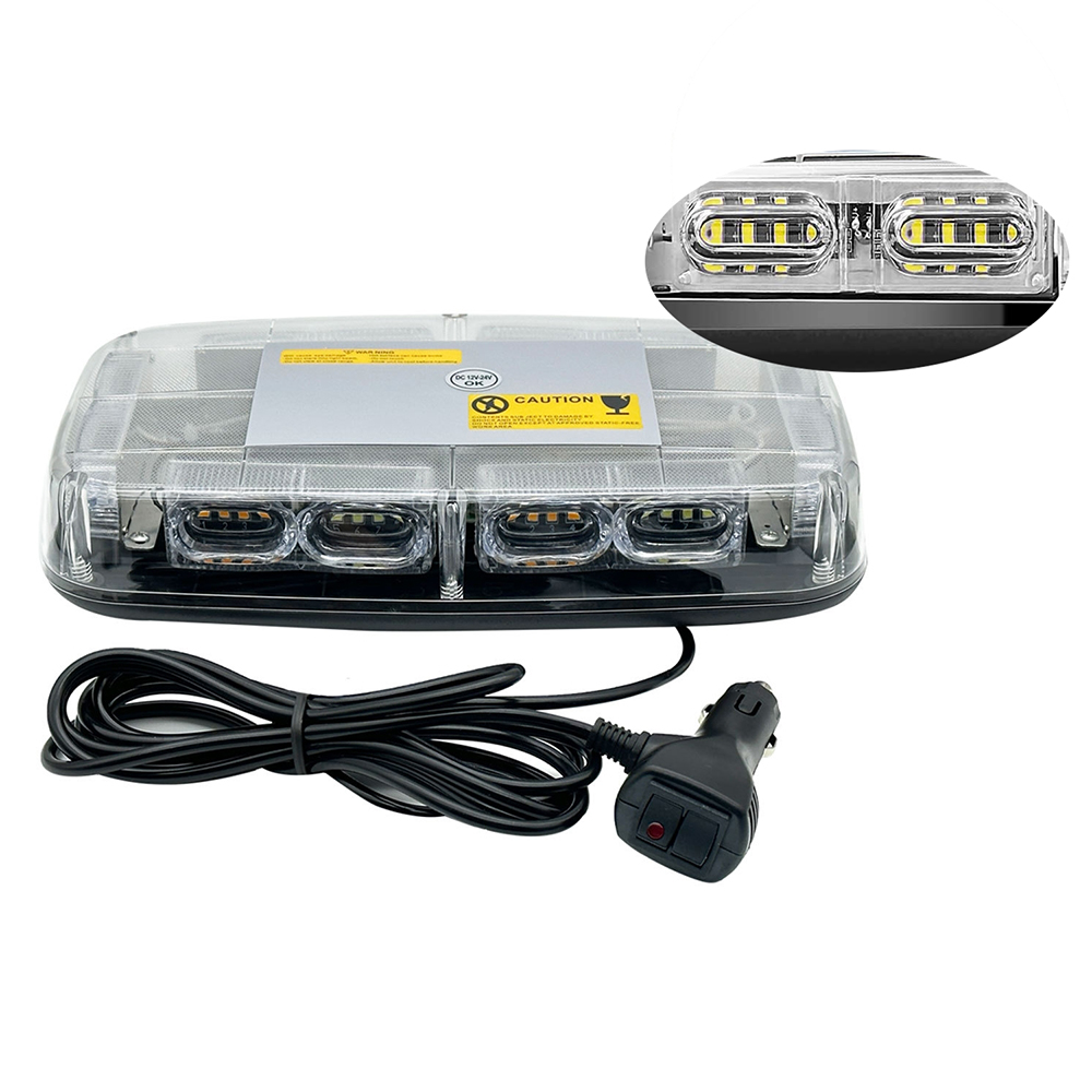 48 LED Amber Car Roof Strobe L - Sos Light Strobe recension och pris