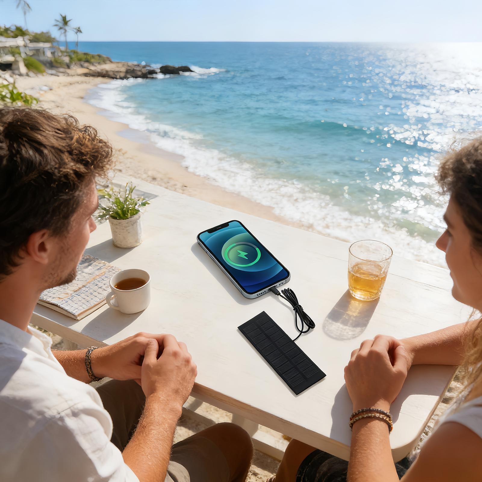 5W 5V Solar Panel Charger With - Solar Emergency Charger recension och pris