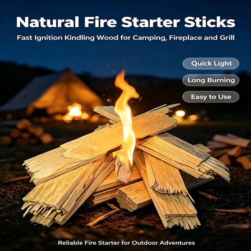 100 Pack Waterproof Fire Start - Fire Starting Kit recension och pris