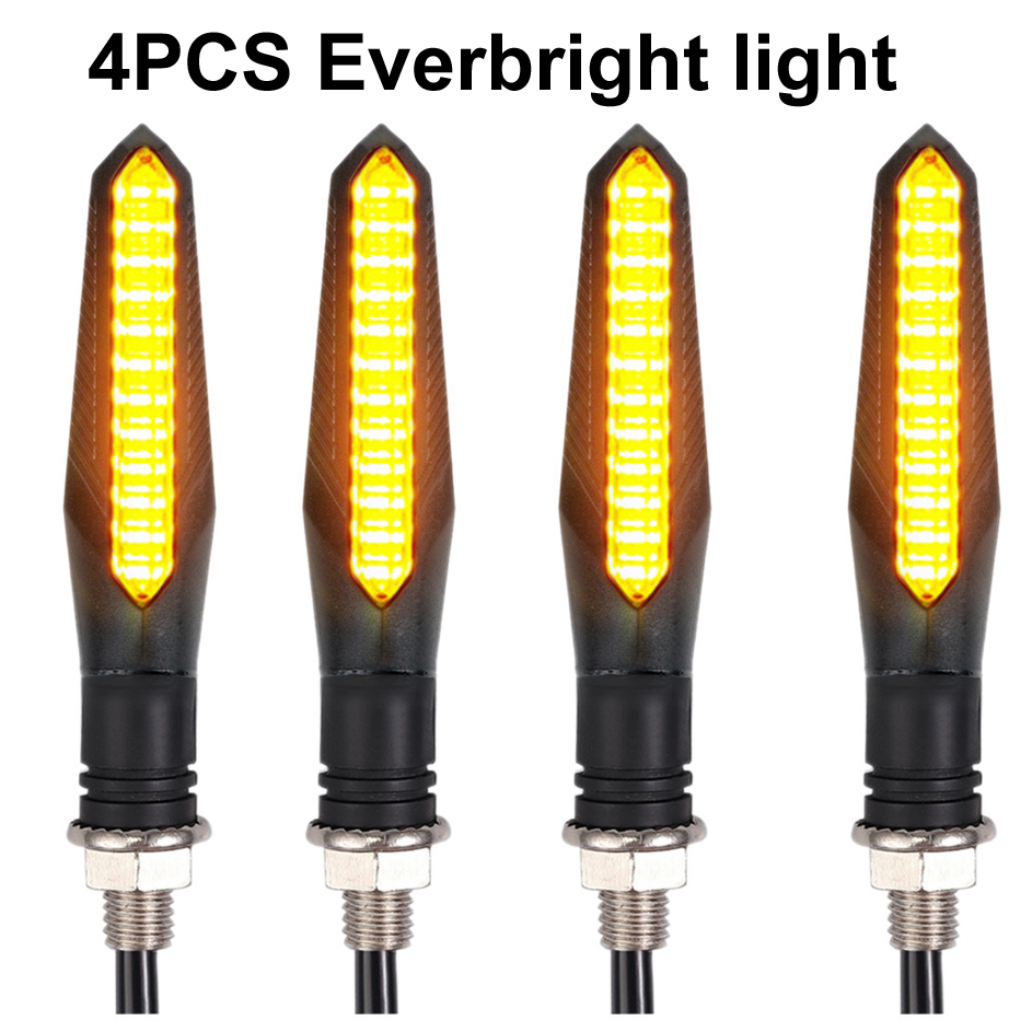 4PCS 12V Motorcycle LED Turn S - Sos Light Strobe recension och pris