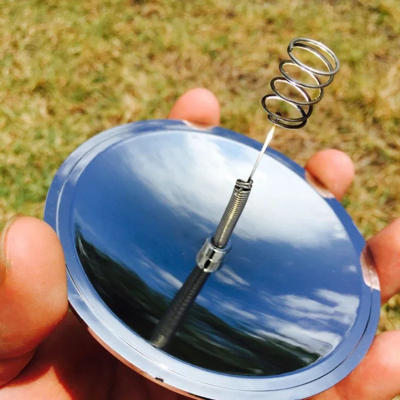 1PC Outdoor Solar Lighter Camp - Fire Starting Kit recension och pris