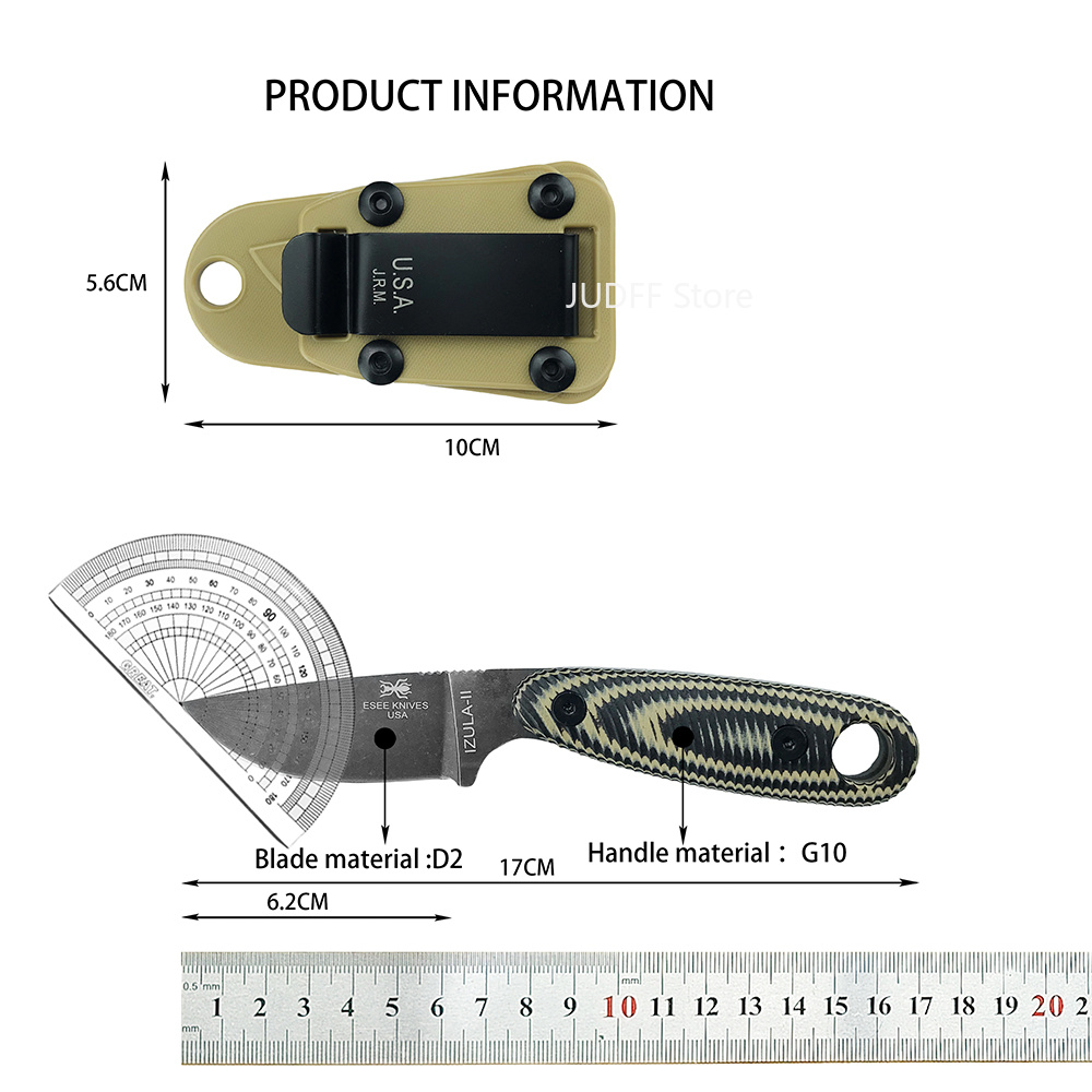 ESEE IZULA/ PACAYA Outdoor Fix - Bushcraft Knife Fixed recension och pris
