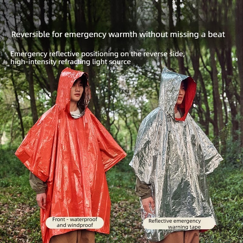 1-10PCS Emergency Rain Poncho  - Emergency Poncho Rain recension och pris