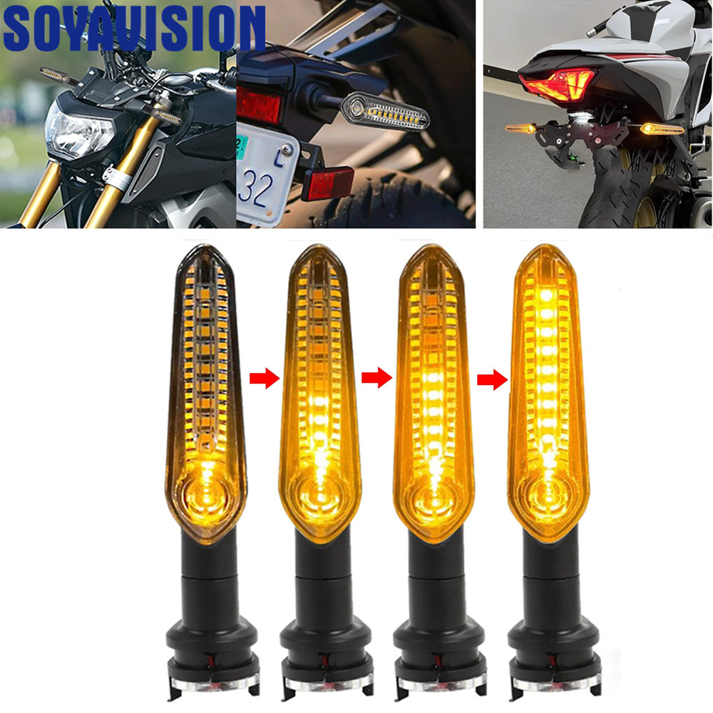 Motorcycle Mini LED Turn Signa - Sos Light Strobe recension och pris