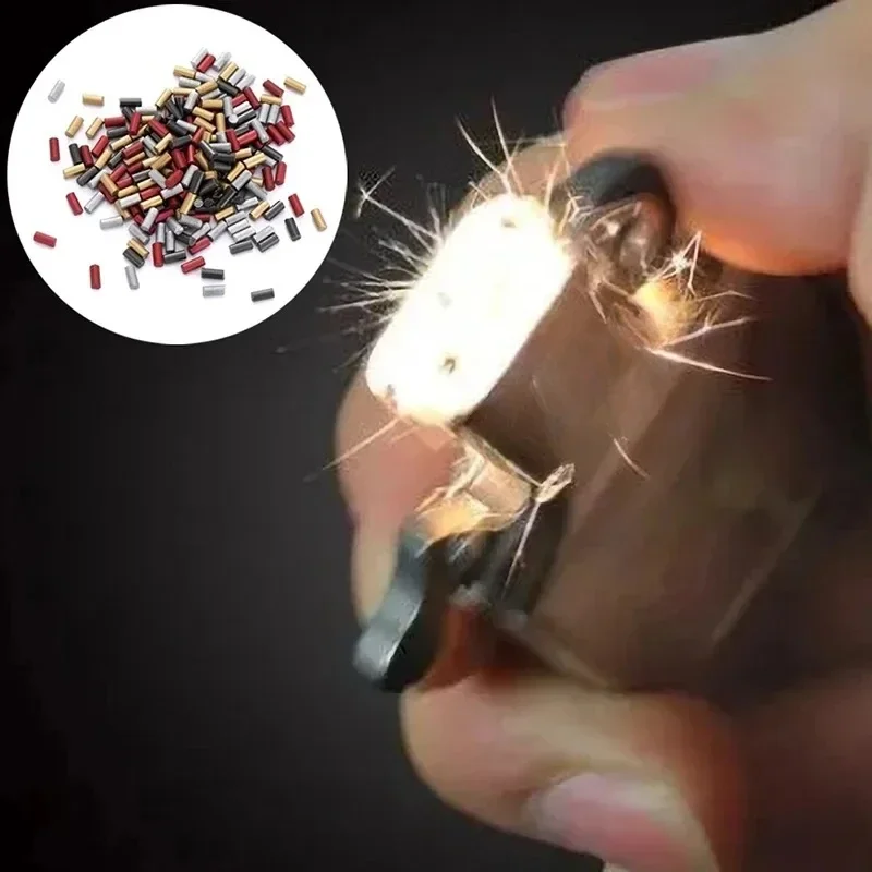 100 pieces of flint gold black - Fire Starting Kit recension och pris