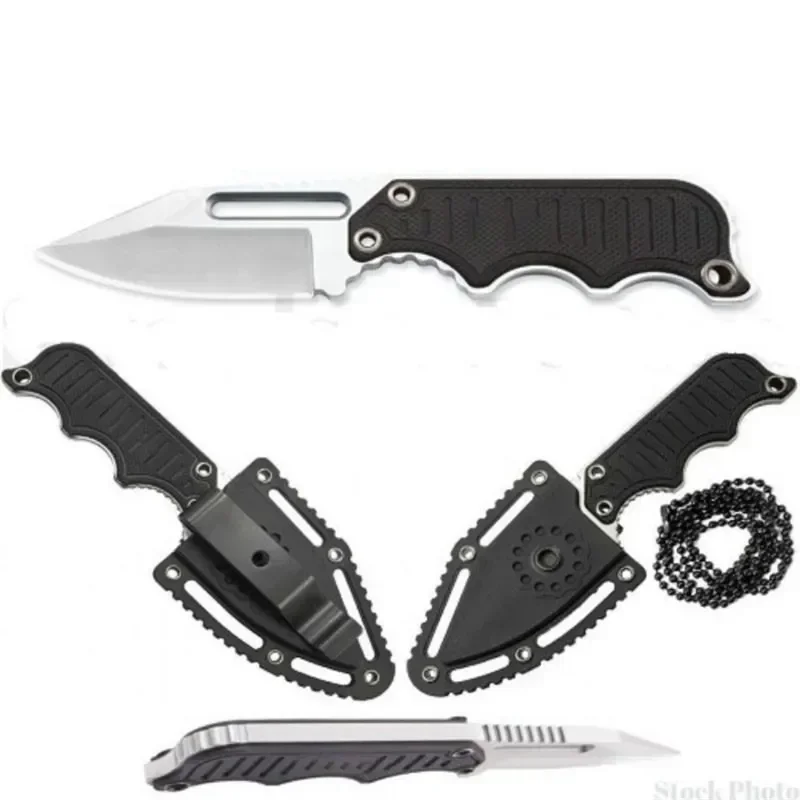 Mini Fixed Neck Knife G10 Hand - Bushcraft Knife Fixed recension och pris